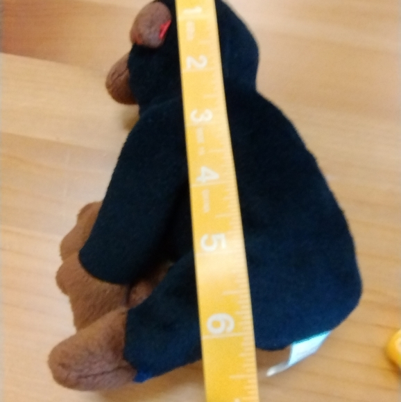 โTy Beanie Babies' Congo the Black Gorilla 6in - Picture 12 of 12